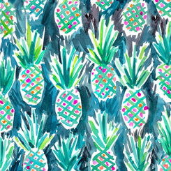 Wild & Fruity WILD PINEAPPLES TEAL