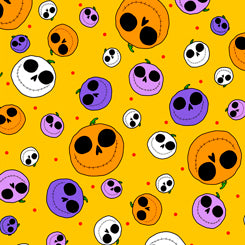 Creepy Halloweenies PUMPKINS YELLOW