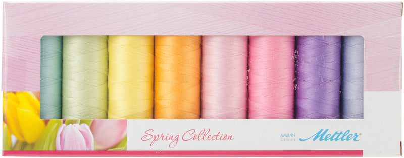 Mettler Silk Finish Cotton Thread Gift Pack 8/Pkg-Spring