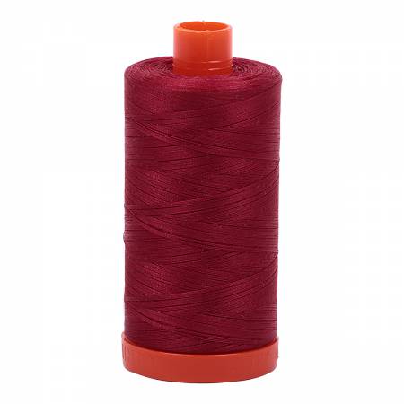 Mako Cotton Thread Solid 50wt 1422yds Burgundy