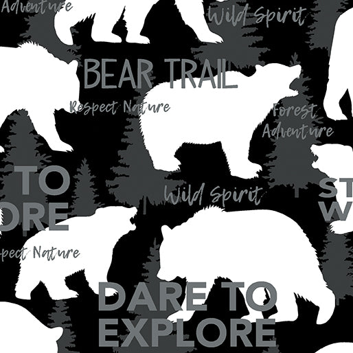 Great Outdoors Bear Country Black