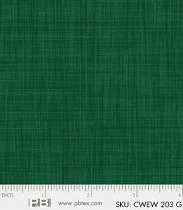 108" Color Weave Green Yardage