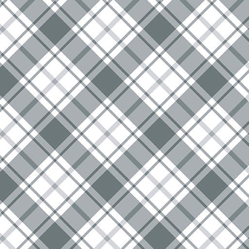 Great Outdoors Comfort Plaid White/Gray