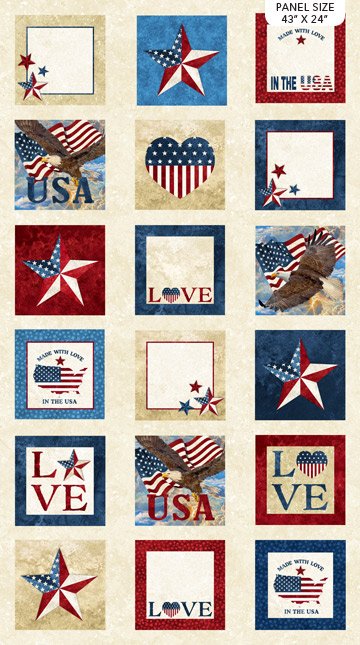 Stars & Stripes 10th Anniversary Label Panel