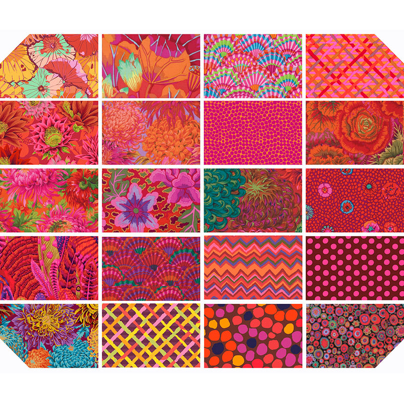 Kaffe Fassett Classics EQUATOR 5" Charm Pack