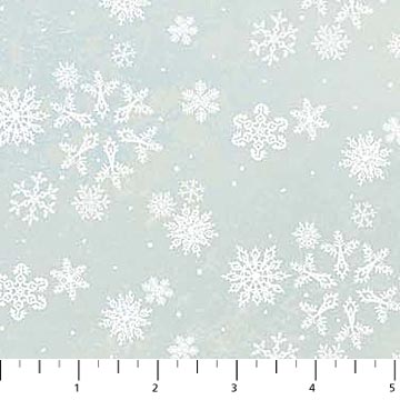 Enchanted Forest - Snowflakes - Blue