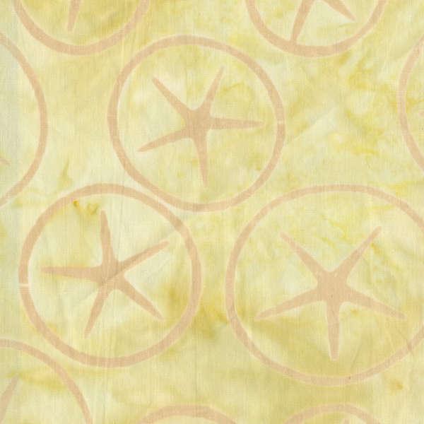 White Sand Sand Dollar Batik