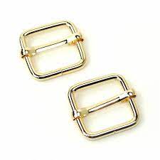 Slider Buckle 1/2in Gold