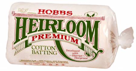Hobbs Heirloom Premium Cotton Blend Batting - 120in x 120in