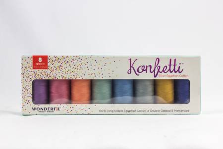 Konfetti 8-Spool Thread Set Shaded Velvet