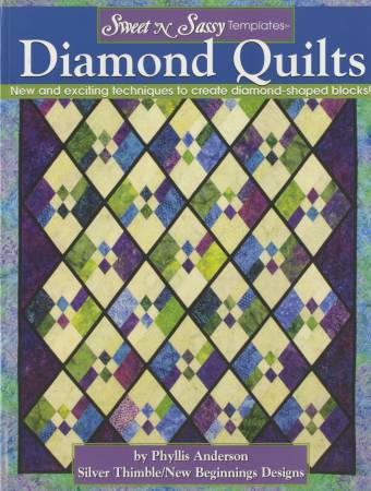 Sweet 'N Sassy Template Diamond Quilts  - Softcover