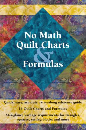 No Math Quilt Charts & Formulas  - Softcover