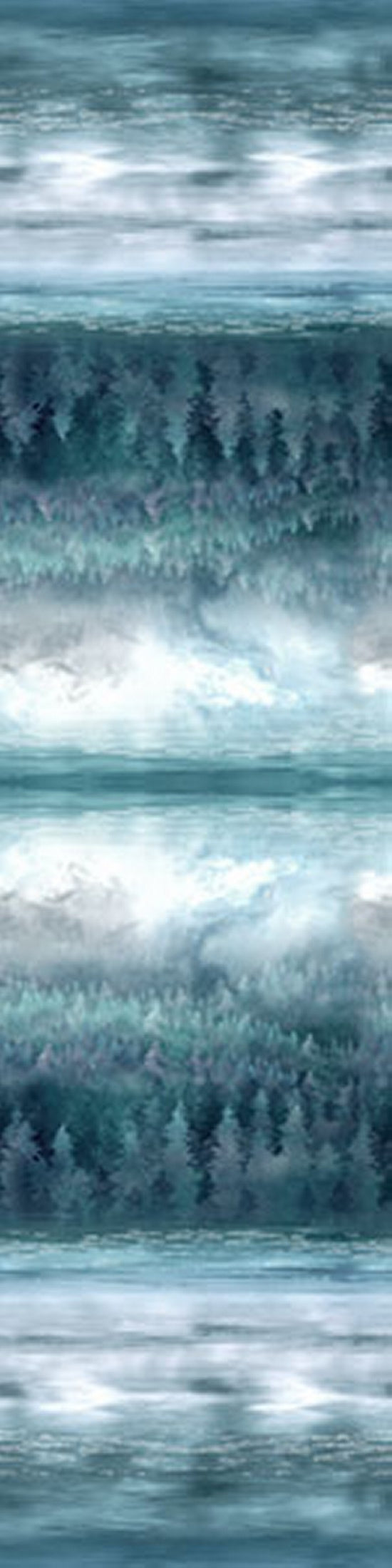 MRD2-21-Teal Painted Forest by McKenna Ryan