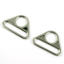 Triangle Ring 1.5in Nickel