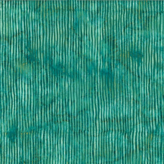 R2284-61-Turquoise Stripe Batiks