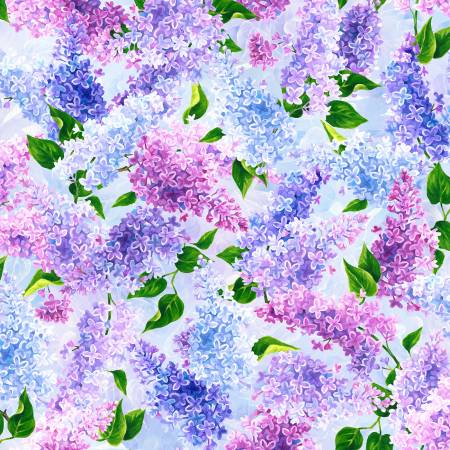Lilac Floral Digital