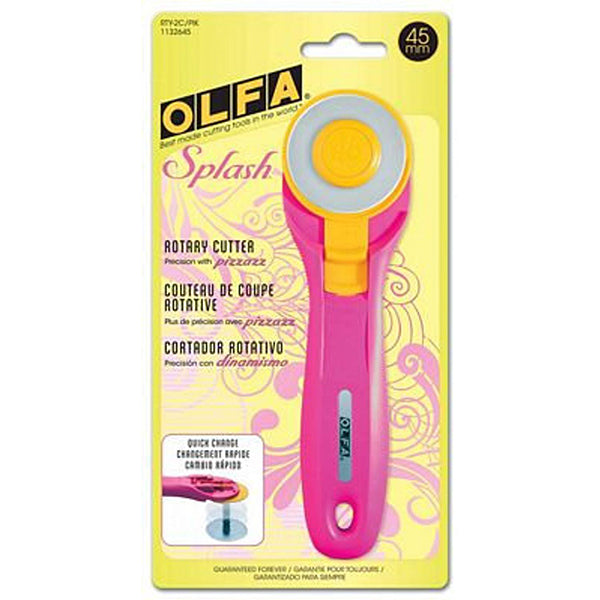 Olfa Splash Cutter Pink 45 mm