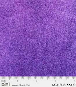 Suede Flannel - Purple