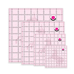 Tula Pink Square Ruler Set with Unicorn; 4.5" 6.5" 8.5" 12.5"