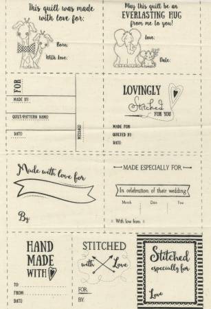 Quilt Labels