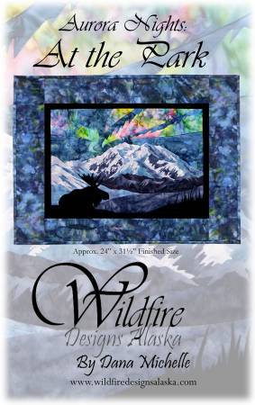 Aurora Nights At the Park Individual Wallhanging Laser Kit with Pattern