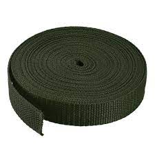 1" Polypro Webbing Army Green