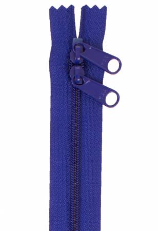 Handbag Zipper double slide 30in Cobalt