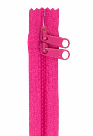 Handbag Zipper 30in Double-Slide - Raspberry