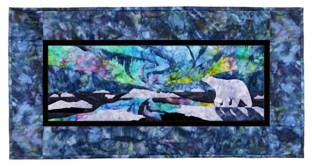 Aurora Nights In The Arctic Individual Wallhanging Laser Kit with Pattern