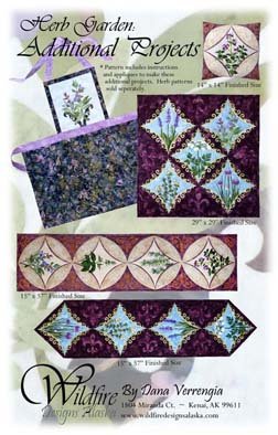 Herb Garden Set -Complete Collection Appliques