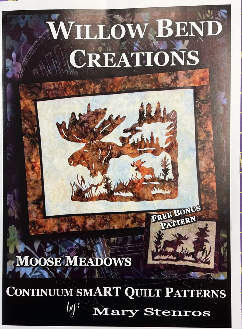 Moose Meadows Applique Pattern