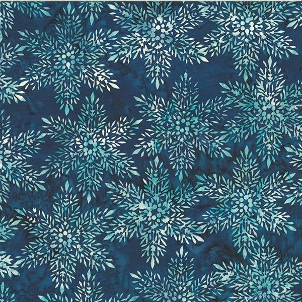 MR25-19- Into the Mist Snowflakes Navy