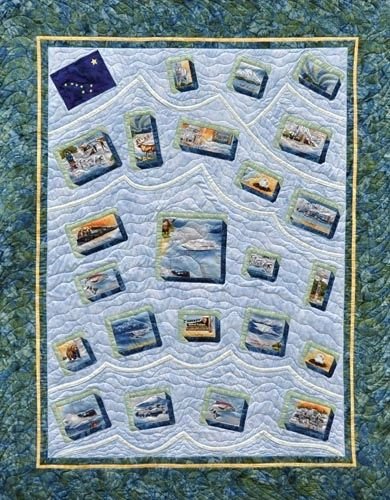 Postcards from Alaska pattern