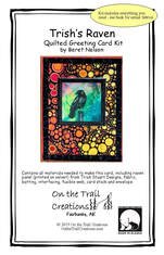 Trish's Raven Quilted Greeting Card Kit