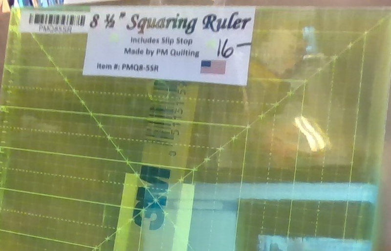 8 1/2" Squaring Ruler by PM Quilting